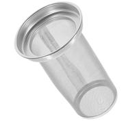 Filtre à Thé en Acier Inoxydable pour Théière, Passoire de Rechange | Mailles Fines, Trous Répartis Uniformément, Usage Maison et Salon de Thé, Finition Argentée