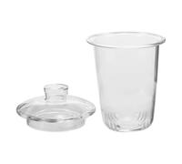 Filtre à Thé en Verre pour Thé en Vrac, Petit et Léger | Pièce de Rechange pour Théière, Facile à Ranger, Lavable au Lave-vaisselle, Présent