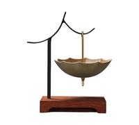 Filtre à thé et café multifonction en céramique avec design spacieux et élégant support en bois Accessoires chinois Accessoires traditionnels chinois