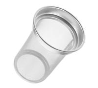 Filtre à Théière en Acier Inoxydable, Passoire à Thé Argenté | Maille de Rechange pour Théière, Finition Soignée, Robuste et Fiable, Présent pour Amis Amateurs de Thé