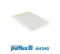 Filtre, air de l'habitacle PURFLUX AH340