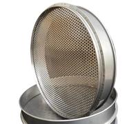 Filtre alimentaire 1 pièce 0,5-50 mm 10-40 cm Trou rond en maille d'acier inoxydable 304 Filtre à haricots de cuisine Filtre à fruits myrtilles Tamis filtre tamis filtre tamis filtre filtre filtre