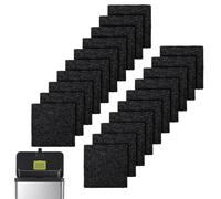 Filtre anti-odeur multi-usages, charbon actif, éliminateur d'adhésifs, absorbeur d'odeurs pour poubelle, remplacements de filtres pour la cuisine, 20 pièces 20pcs