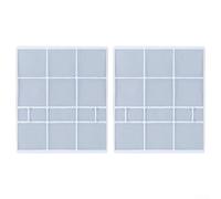 Filtre anti-poussière pour climatiseur Hisense et pour modèles Huabao, conçu pour supporter une entrée d'air plus propre et réduire l'entretien (35 x 26,7 cm)