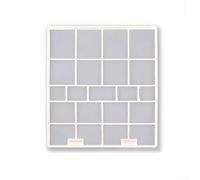 Filtre avec filtre anti-poussière en maille pour climatiseurs suspendus Hisense pour réduire l'accumulation de poussière et soutenir une circulation d'air plus propre (34 x 38 cm)
