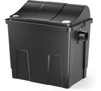 Filtre biologique avec unité UVC de 9W, système de filtration pour étang de carpes koï, débit de 6 000 l/h, incluant le matériau filtrant. Filtre biologique pour étang, filtre à circulation, système d