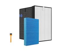 Filtre Combiné HEPA Et Charbon Actif For Purificateur D'air AC4158, Filtre D'humidification De Remplacement AC4155, Compatible Avec Le Purificateur D'air Philips AC4080/10(AC4155 AC4158)