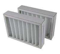 Filtre compatible avec Pluggit Avent P180 P 180 | Qualité fabricant d'équipement d'origine | APFG4-180 | 210 x 160 x 46 mm | 2 x G4