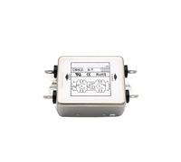 Filtre d'alimentation Anti-interférence monophasé 220 V CW4L2-3A/6A/10A/20A-T à Interface enfichable(CW4L2-20A -T Insert Interface)