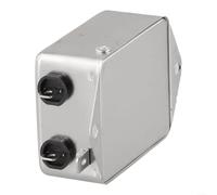 Filtre d'alimentation monophasé à double section CW4L2-20A-T avec options 3 A/10 A/20 A, atténuation du bruit de 60 dB pour les applications d'équipements électriques industriels (CW4L2-20A-T)