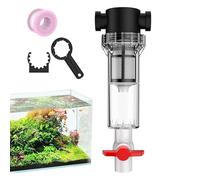 Filtre d'aquarium - nettoyant pour bassins de poisson, séparateur de déchets | filtration pour bassin de fontaine d'eau salée petit collecteur de traitement de l'eau pour habitat