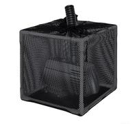 Filtre de bassin extérieur avec design anti-encrassement pour un entretien de l'eau claire compatible avec diverses pompes avec sac et support