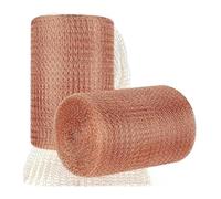 Filtre de blindage de tamis de maille de cuivre pu Maille en cuivre 12.7cm x 1-15m, fil de protection Signal, filet ionique, décoration maison, bricolage(12.7cmx10m)