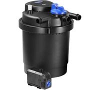Filtre de clarification pour étang, ensemble complet de 18 litres, débit de 2000 litres/heure, lampe UVC de 11 watts, fonction de bypass, pompe, filtre pour étang