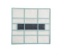 Filtre de climatisation, 1 pièce, écran anti-poussière pour unité intérieure, prévention efficace de la poussière, construction en plastique, pour systèmes Midea 1P/1,5HP (30,2 x 28)