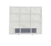 Filtre de climatisation, 1P/1,5 HP, sortie d'air de l'unité intérieure, écran anti-poussière, maille plastique, entretien du refroidissement (32 x 27,5)