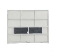 Filtre de climatisation 29,8 x 31,8 cm/30,2 x 28 cm/31,2 x 25,7 cm/32 x 27,5 cm Écran en plastique anti-poussière pour unité murale intérieure Système de refroidissement (31,2 x 25,7)