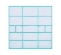 Filtre de climatiseur, compatible avec l'unité intérieure Midea 1/1,5/2 pour HP Filtre anti-poussière pour accessoires de sortie d'air (C)