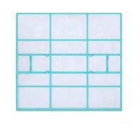 Filtre de climatiseur, compatible avec l'unité intérieure midea 1/1,5/2 pour HP filtre anti-poussière pour accessoires de sortie d'air (B)