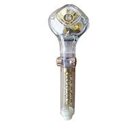 Filtre de Douche Pommeau de Douche Haute Pression Tête d'arrosage d'eau Visible Douche à Main de Massage avec Belle Ligne de flottaison Facile à Installer (Couleur : B) (G)