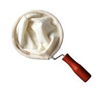 Filtre De En Tissu - Casquette De Chaussette À Lavable | Coffets Réésable Dipper | Casque À La Main À La Main Avec Poignée En Bois Pour La Maison, Le Bureau, Le, Le Restaurant