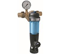 Filtre de lavage à contre-courant SYR Duo DFR 231420000 DN 20, mit Druckminderer et Manomètre