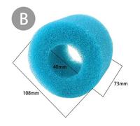 Filtre de piscine 3 tailles, équipement de nettoyage, mousse éponge lavable réutilisable, cartouche de mousse pour Intex Type S1, filtre parfait
