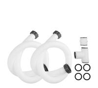 Filtre de piscine fiable et compact | Kit de tuyau de pompe de filtre de piscine fiable pour Intex et pour tuyaux Coleman 2 joints fendus et répartiteur en T pour