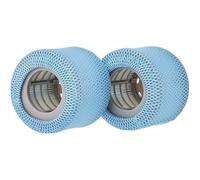 Filtre de piscine gonflable - PZCC - Universel - Lot 2 - Bleu - 105x68x54 mm - Maille