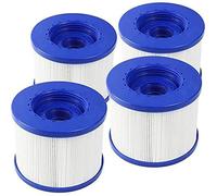 Filtre de piscine pliable - Convient pour Wave Spa Sunbay - Bleu - toutes saisons - 104 x 82 x 60 mm (4 pièce)