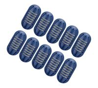 Filtre de Rechange 10 Pièces Bleu en Plastique | Cartouche Filtrante Légère et Portable, Réduit les Impuretés de L’eau du Robinet, Adaptée au Bureau la Nursery