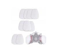 Filtre de Rechange en Coton pour Masque 6200 - Filtration Mécanique Anti-Poussière Compatible 3M | 10 Pièces