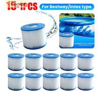 Filtre de rechange pour piscine Bestway Flowclear, cartouche filtrante de taille VI, Lay-Z-Spa-Miami Vegas Palm Springs, 1 à 10 pièces 6PCS