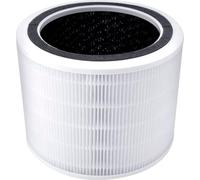 Filtre de remplacement - Compatible Levoit Core 200S - True HEPA H13 - Charbon actif