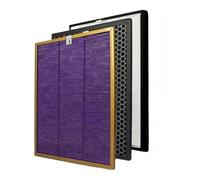 Filtre De Remplacement Hepa 13, Compatible For Philips, For Purificateur D'air AC-4072 4074 4083 4084 4086 4014 4141 4143 4144, Véritable Ensemble De Filtres À Charbon Actif