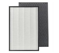 Filtre De Remplacement Hepa 13, Compatible For Sharp, For KC-D40E-W KC-D50 KC-E50 KC-F50 Filtre À Charbon Actif Filtre Humidificateur Pièces De Purificateur D'air(Set and Humidifying)