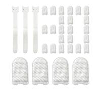 Filtre de robinet en coton - Sac en de coton à fibres fines | Avec couche de blocage des sédiments, sac filtrant réutilisable pour évier pour cuisine, baignoire, café, douche, cuisine