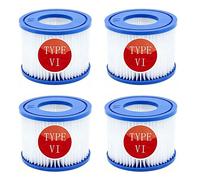 Filtre de Spa - Roame - 4PCS1,05 x 8 x 5 cm - Pour spa et jacuzzi - Remplace les filtres Coleman 90352E Lay-Z Spa filtre de piscine