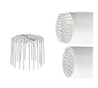 Filtre de tuyau de descente de toit en acier inoxydable 304, dispositif anti-obstruction de gouttière pour filtre de tuyau d'évacuation de jardin, couvercle de vidange de sol de balcon, protecteur de
