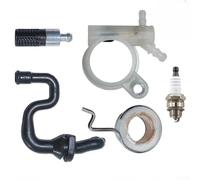 Filtre de tuyau de pompe à huile pour tronçonneuses Stihl-MS231, MS231C, MS251 & MS251C - Kit de remplacement pour tuyau d'huile, pompe, vis sans fin et filtre