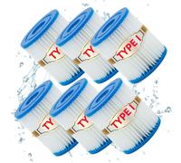 Filtre de type I pour Bestway, cartouche filtrante 58093, filtre de piscine Flowclear 58381/58511e, filtre pour bain à remous Summer Waves 300/330 Gal/H XI-2PCS