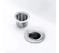 Filtre de vidange de sol en acier inoxydable, maille d'évier de cuisine, filtre Anti-colmatage, collecteur de cheveux de salle de bains, douche durable, filtre de fuite 46