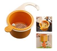 Filtre de vidange d'évier de cuisine, panier de levage automatique Press-to-Dump, panier d'évier d'angle, panier collecteur de déchets, filtre multifonction pour déchets alimentaires, porte-éponge et