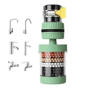 Filtre d'Eau pour Robinet Aérateur de Robinet Pivotant 360° avec Bec | Filtration 6 pour Évier de Cuisine Pour Restaurant Hôtel Maison Comptoir Fontaine Boisson Salle de Bain