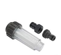 Filtre d'entrée transparent pour Kärcher K2 à K7 Transparent | Raccord fileté, pour une installation rapide sans outils, ajustement sûr, maintient le flux, design robuste