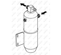 Filtre déshydratant, climatisation NRF 33080