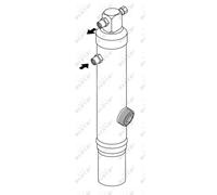 Filtre déshydratant, climatisation NRF 33210