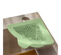 Filtre d'évier d'angle - Support magnétique, panier à débris résistant à l'encrassement, égouttoir triangulaire | Filtre de vidange pour évier de cuisine, récipient de cuisine