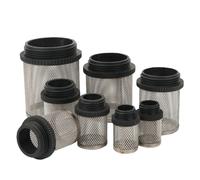 Filtre en acier inoxydable 304, 20/25/32/40/50/63mm, pour l'irrigation du jardin, pompe à eau d'aquarium, remplissage en plastique, filtre à filetage mâle 40mm