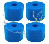 Filtre en Mousse pour Spa, Piscine - Réutilisables et lavables - Éponge de Filtration de Type S1（4 pièces）